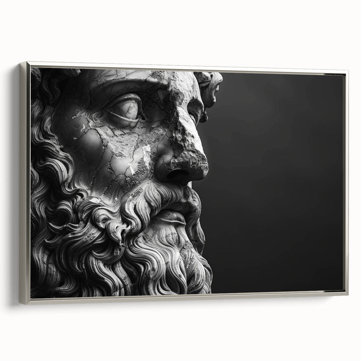 Landscape art painting of Rome with colorful details on framed canvas, ideal for living room decor.