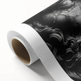 Art Deco poster of Rome with muted earth tones on rolled canvas, suitable for nursery wall art or dining room ambiance.