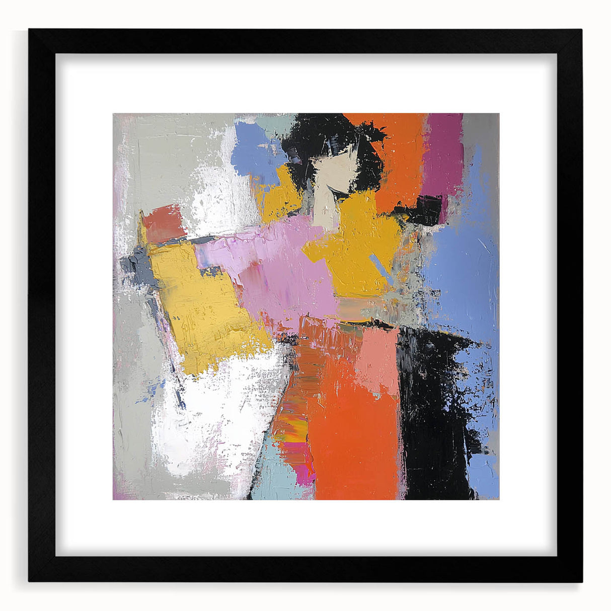 Modern Abstract Wall Art – Large Canvas Print for Living Room