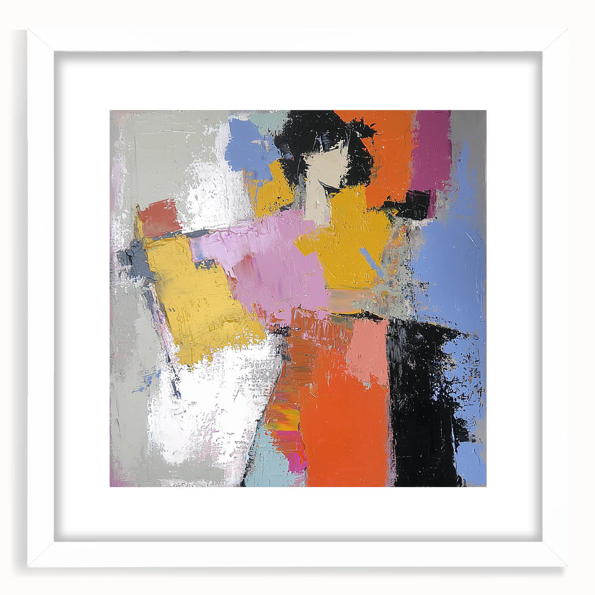 Modern Abstract Wall Art – Large Canvas Print for Living Room