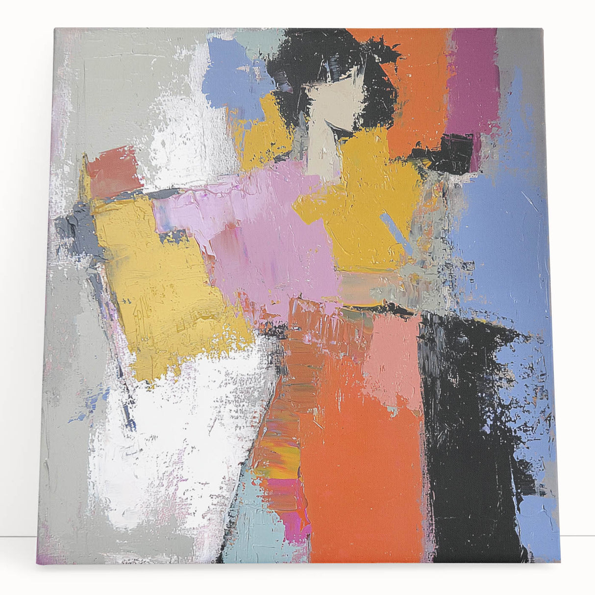 Modern Abstract Wall Art – Large Canvas Print for Living Room