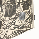 Expressionist Art: The Pretenders | Bold Edvard Munch Black Print