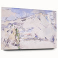 Impressionist Sketch of Mont Sainte-Victoire by Paul Cézanne