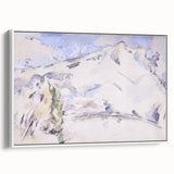 Impressionist Sketch of Mont Sainte-Victoire by Paul Cézanne