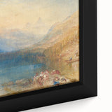 Impressionist Landscape Wall Art - Tranquil Nature Scene