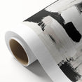 Minimalist Abstract Wall Art – Black, White & Beige Modern Canvas