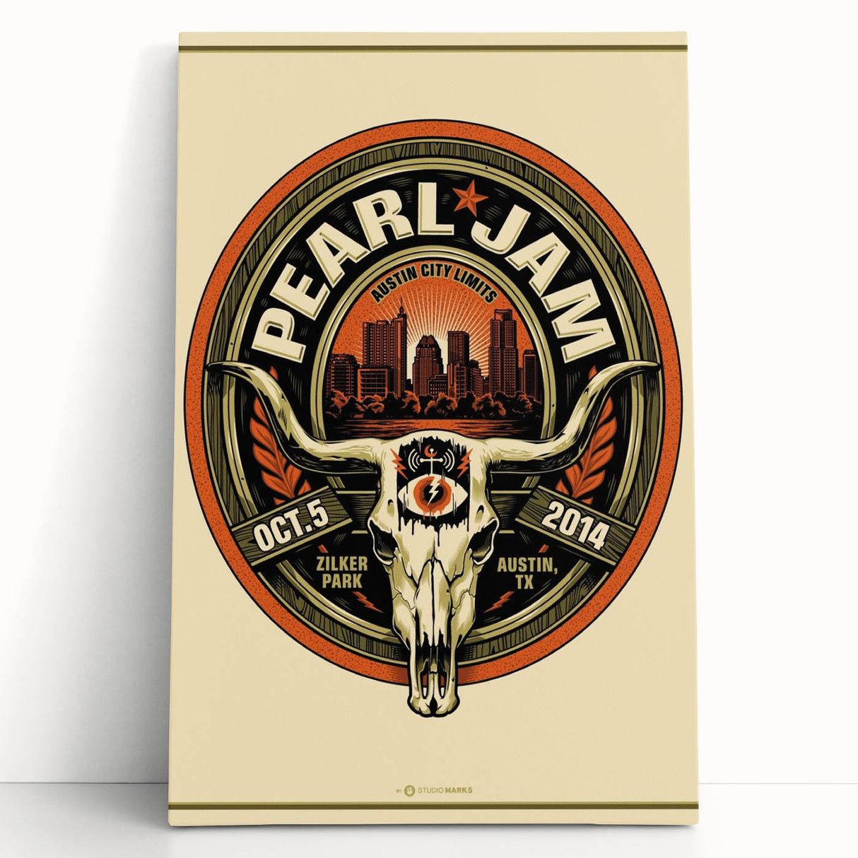 Pearl Jam Concert Poster - Retro Rock Art for Fans