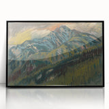 Expressionist Art: The Roháče Mountains | Vibrant Scenic Landscape