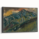 Expressionist Art: The Roháče Mountains | Vibrant Scenic Landscape