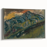 Expressionist Art: The Roháče Mountains | Vibrant Scenic Landscape