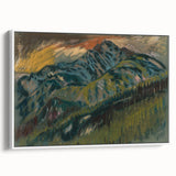 Expressionist Art: The Roháče Mountains | Vibrant Scenic Landscape