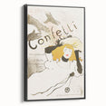 Vintage Modern Wall Art - Elegant Confetti Poster with Vibrant Style