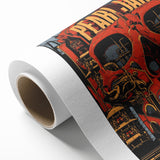 Pearl Jam Concert Poster - Retro Rock Art with Bold Graphics