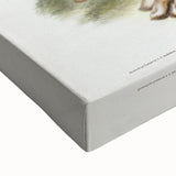 Romanticism Art: Northern Hares - Classic Romantic Wildlife Canvas