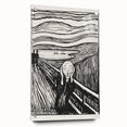 Expressionist Art: The Scream | Iconic Black-and-White Munch Print