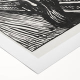 Expressionist Art: The Scream | Iconic Black-and-White Munch Print