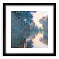 Impressionism Wall Art: Morning on the Seine by Claude Monet Prints