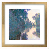 Impressionism Wall Art: Morning on the Seine by Claude Monet Prints