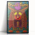 Pearl Jam Concert Poster - Retro Psychedelic Art for Fans