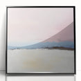 Abstract Art Prints – Soft Modern Pastel Pink and Blue Canvas Decor