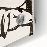 Expressionist Art: The Shepherdess | Bold Franz Marc Black Print