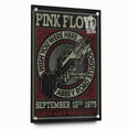 Pink Floyd "Wish You Were Here" 1975 Concert Poster - Retro Art