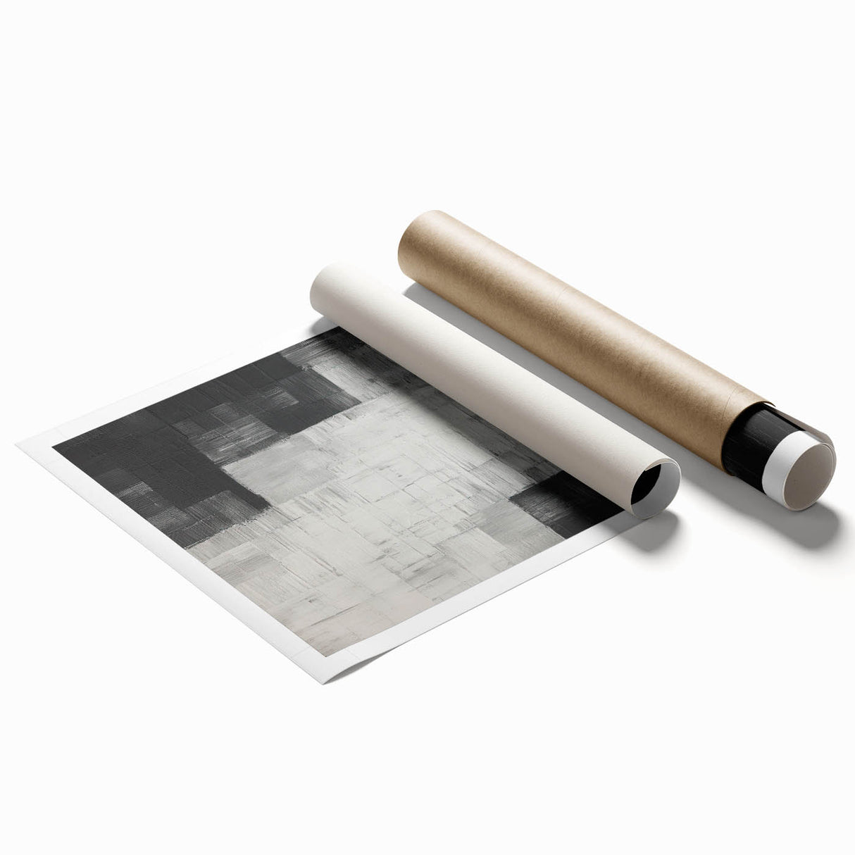 Contemporary Art for Dining Room Walls – Monochrome Texture