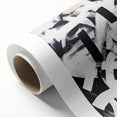 Modern Abstract Wall Art – Bold Black and White Geometric Canvas