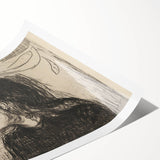 Expressionist Art: The Sick Girl | Edvard Munch Emotional Print