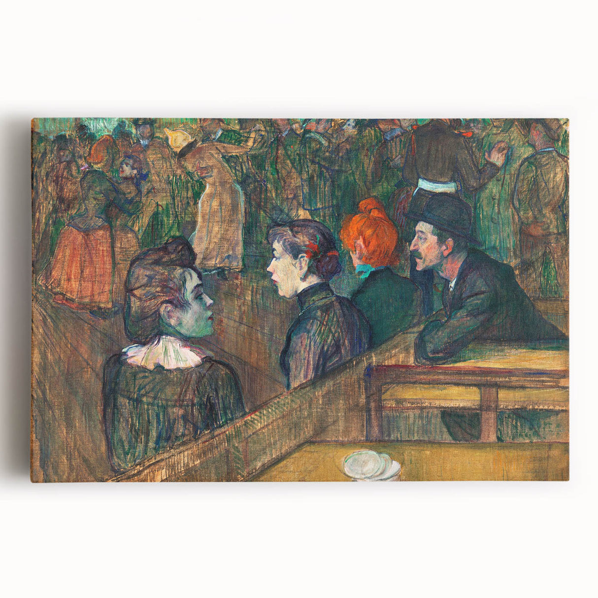 Moulin de la Galette Wall Art - Toulouse-Lautrec Impressionist Print