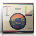 Modern Wall Art – Vibrant Abstract Pointillism in Bold Mixed Colors