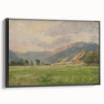Mountain Meadow Impressionist Art - Lajos Csordák Landscape Print