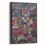 Abstract Garden Wall Art - "Rose Garden" by Paul Klee in Rich Tones
