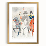 Napoleon and Horsemen - Impressionist Art by Toulouse-Lautrec