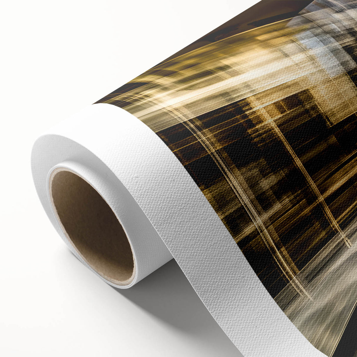 Architectural Burst – Modern Dynamic Abstract Motion Wall Art