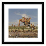 On the Banks of the Nile - Romanticism Historical Art Canvas Print