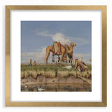 On the Banks of the Nile - Romanticism Historical Art Canvas Print