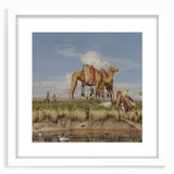 On the Banks of the Nile - Romanticism Historical Art Canvas Print