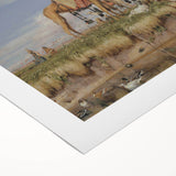 On the Banks of the Nile - Romanticism Historical Art Canvas Print