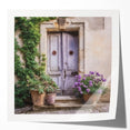 Extra large wall art featuring a detailed floral design on a glossy print, ideal for dining room decor.