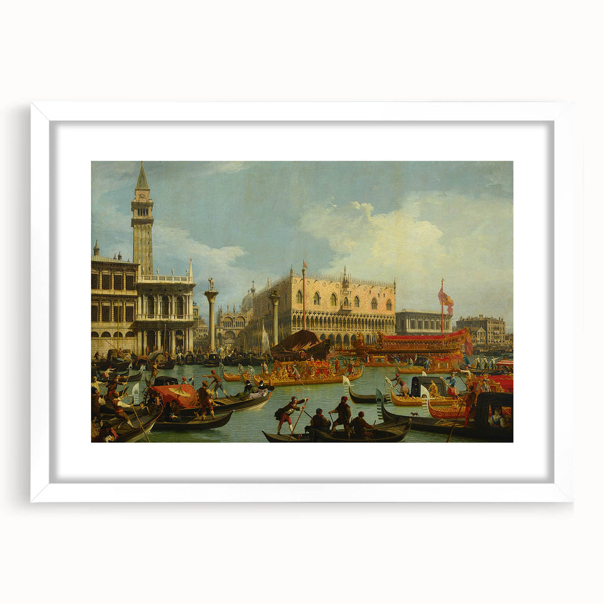 Baroque and Rococo Wall Art – Historical Venice Classic Art Print