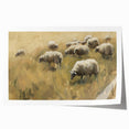 Stunning rolled landscape art print showcasing vibrant colors and intricate details of natural scenery, packaged securely in a protective cardboard tube for easy transport.