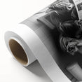 Highland Cow Bathroom Wall Art - Fun Black and White Decor