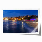 Extra large rolled print of a Bulgarian landscape with vibrant floral elements, ideal for art wall dining room.