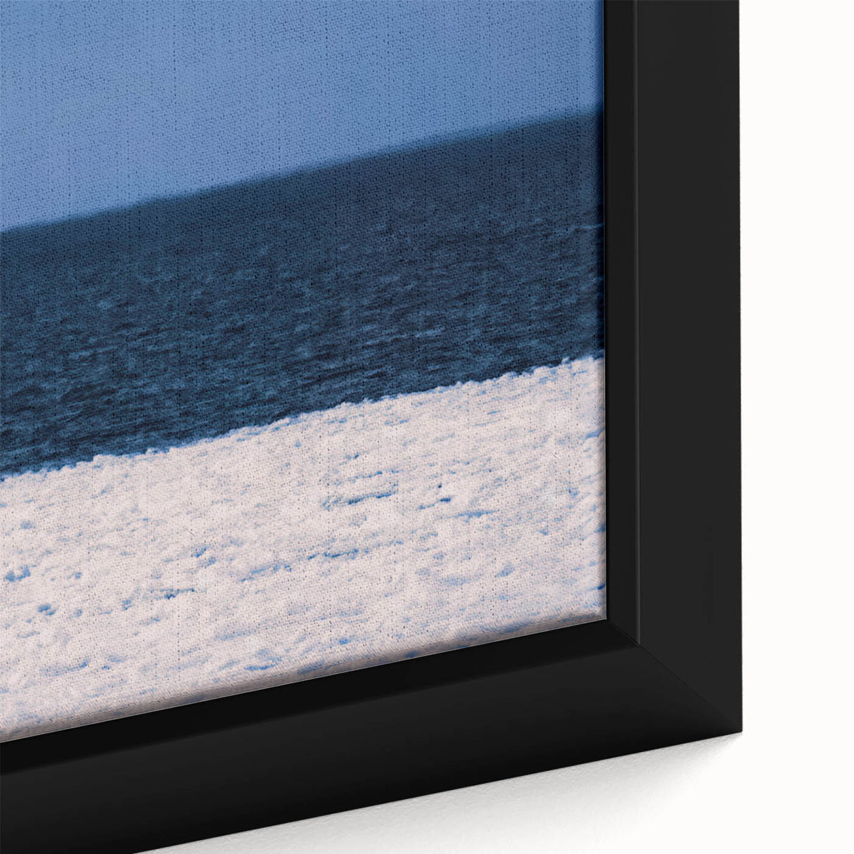 Extra large black wall art featuring a textured, colorful abstract design on framed canvas, ideal for living room decor.