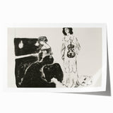 Expressionist Art: Monochrome Violin Concert in Modern Expressionism