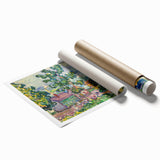 New England Coastal Village - Maurice Prendergast Impressionist Print