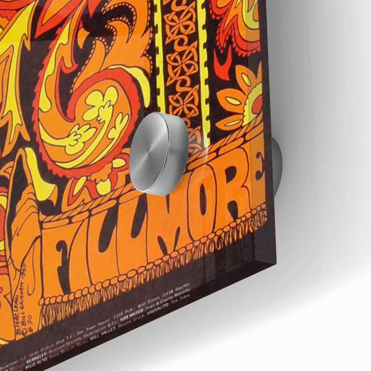 Pink Floyd Retro Wall Art Poster - Vintage 1960s Concert
