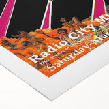 Pink Floyd Dark Side of the Moon 1973 Retro Poster - Radio City Music Hall