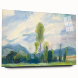 Tranquil Landscape Modern Wall Art - Serene Nature-Inspired Decor